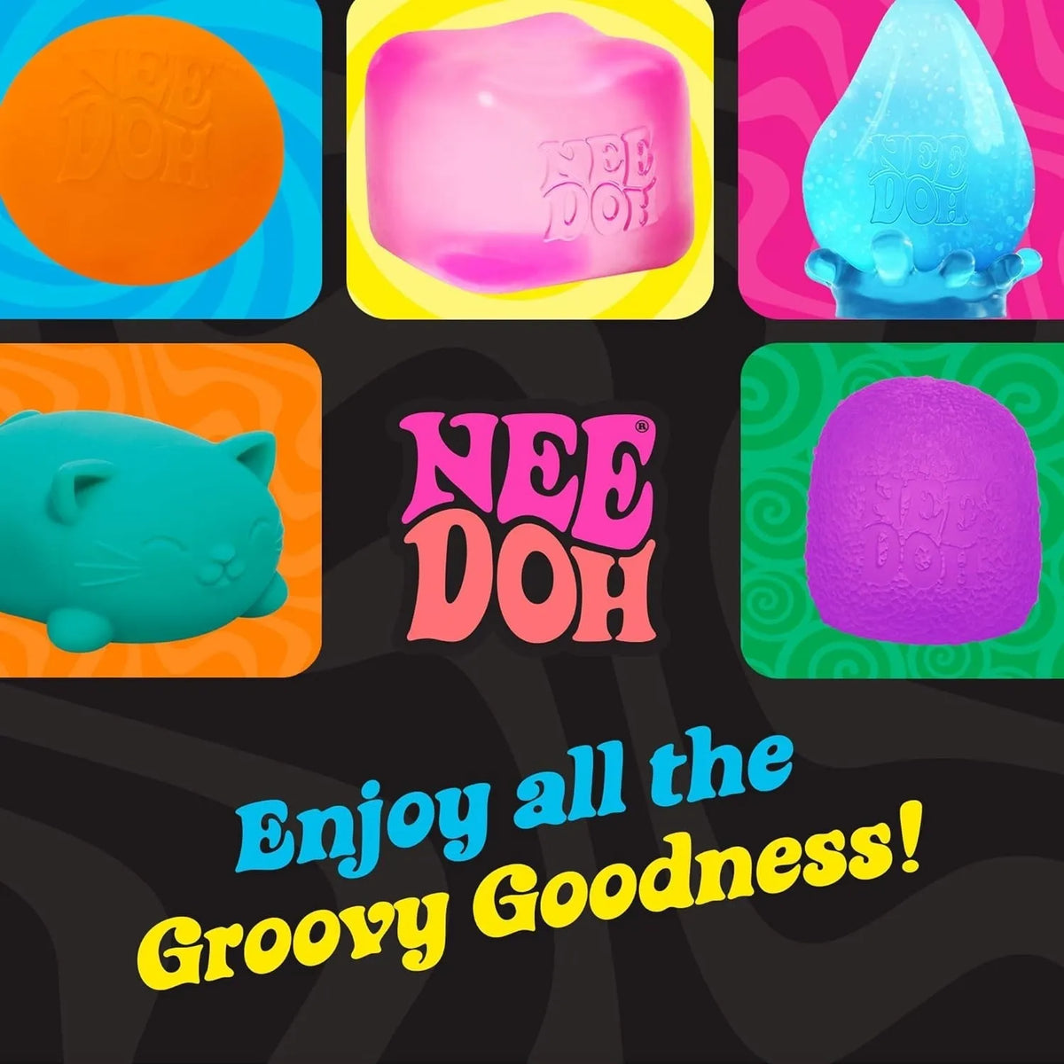 NeeDoh Gummy Bear – Jelly Sensory Toy – 3.5”