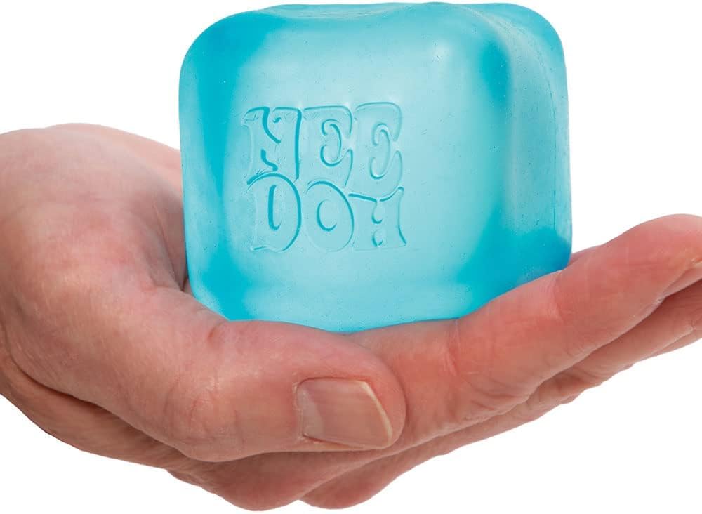 Schylling NeeDoh Gumdrop – Textured Sensory Toy with Super Solid Squish – 2.5 Tall – Colors May Vary (Pack of 1)
