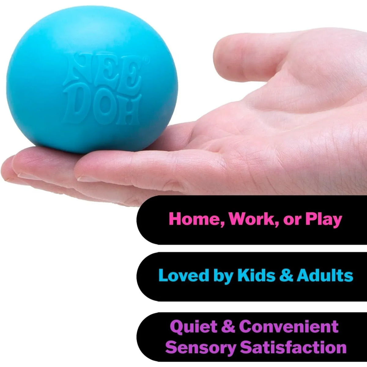 NeeDoh Original Sensory Ball – Pink
